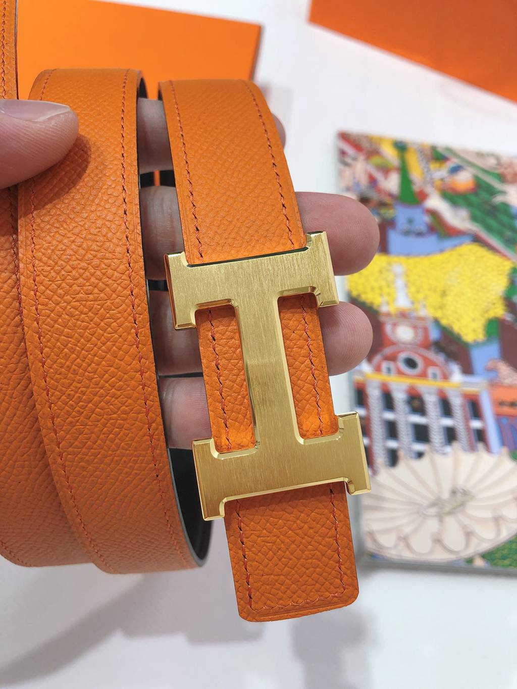 H**mes belts 24mm